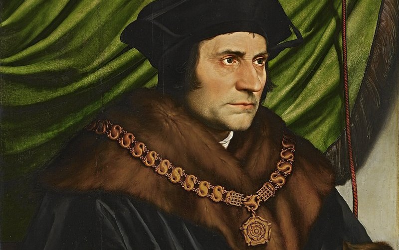 Thomas Morus – Bild: Hans Holbein [Public domain]