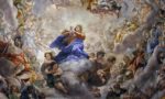 Himmelfahrt Mariä mit Heiligen und Propheten, Fresko der Apsiskalotte (1655–59) in Santa Maria in Vallicella, Rom | © © José Luiz Bernardes Ribeiro / CC BY-SA 4.0 (https://creativecommons.org/licenses/by-sa/4.0/)