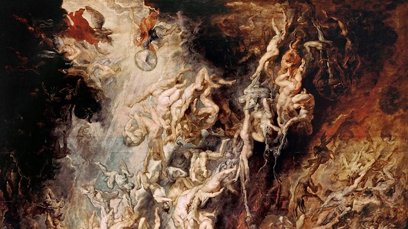 Der Höllensturz der Verdammten von Peter Paul Rubens (um 1620) | Bild: Public domain, via Wikimedia Commons
